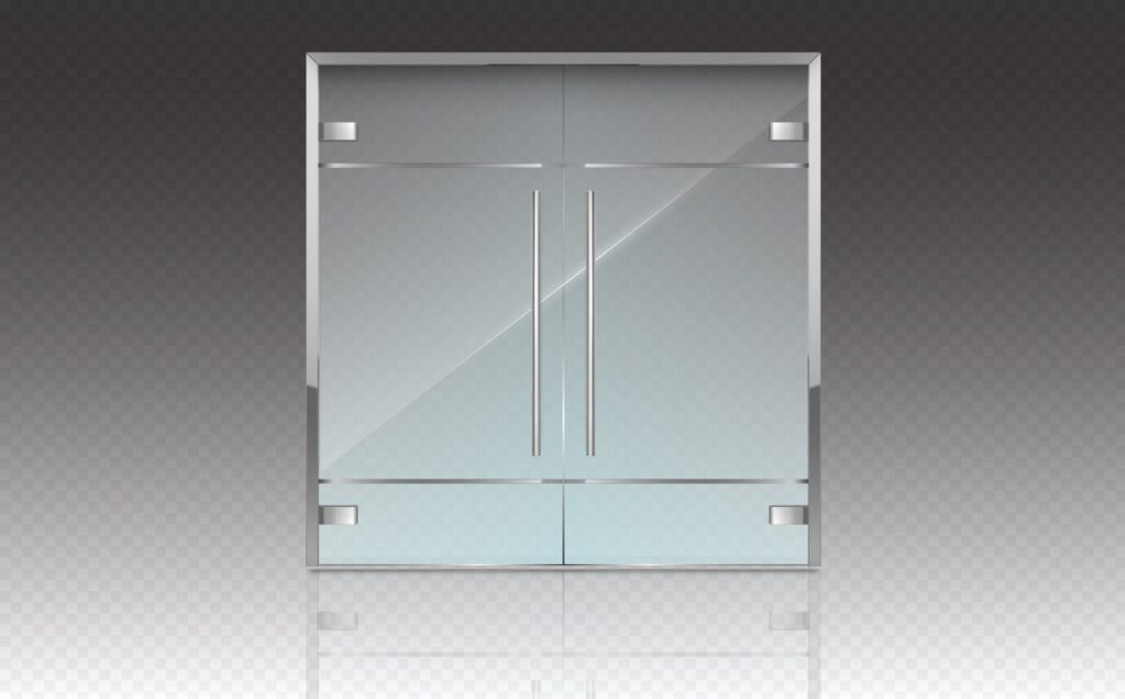 Glass-partitions